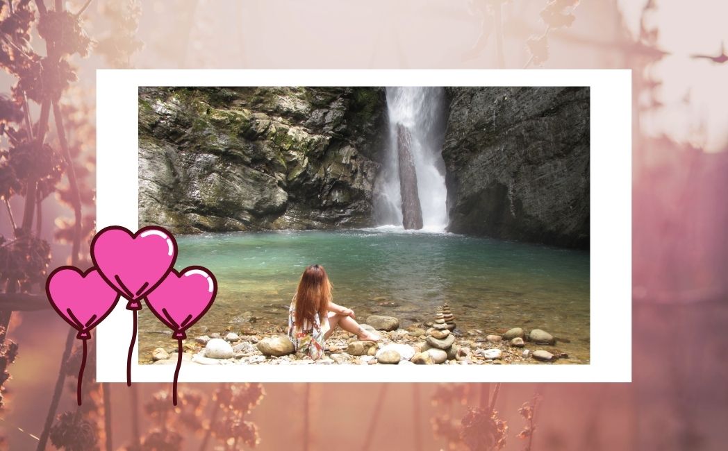 Waterfalls during Valentine's Day
